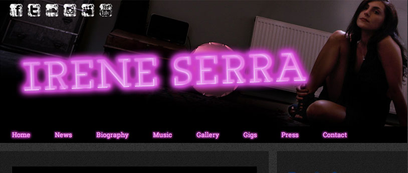 Responsive WordPress Website Design for Irene Serra